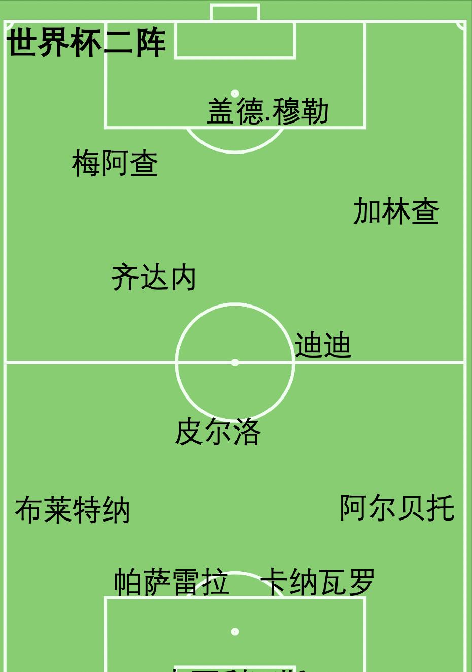 世界杯歷史最佳陣容_世界杯歷史最佳陣容_卡西利亞斯帕薩雷拉卡納瓦羅