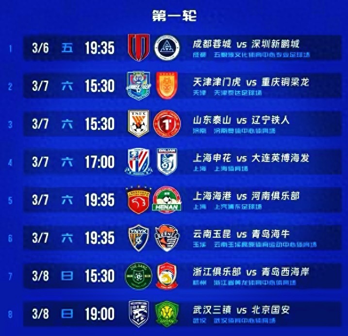 2026中超3月6日揭幕，世界杯照常踢，京魯/京滬巔峰對話引爆盛夏