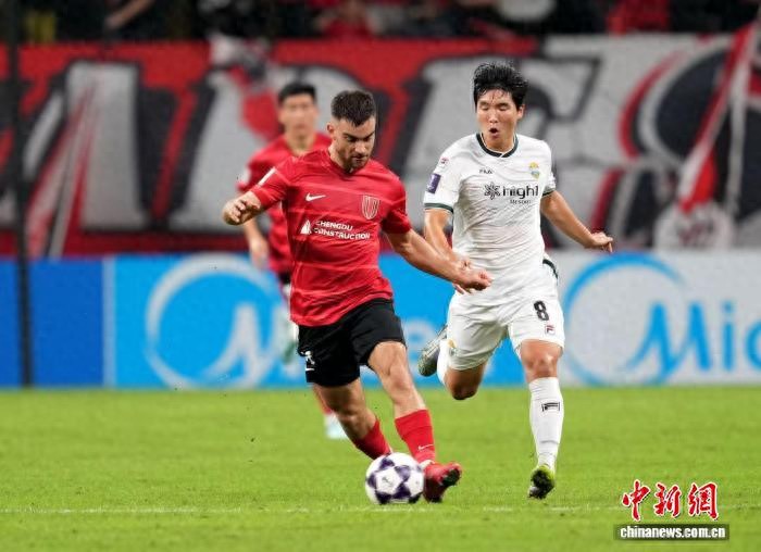 亞冠精英聯(lián)賽：成都蓉城1:0江原FC獲亞冠首勝