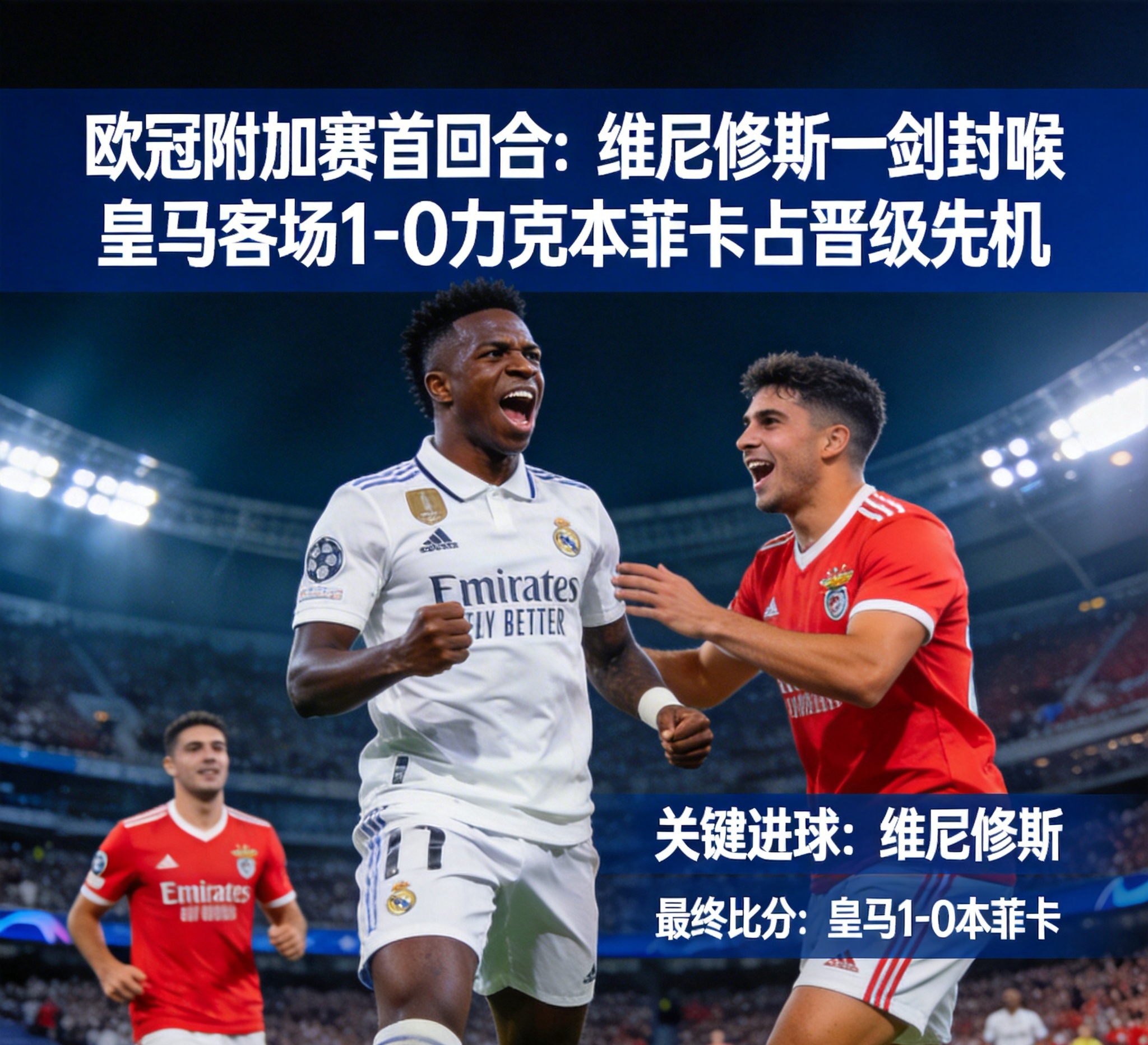 皇家馬德里客場挑戰本菲卡_2025-2026賽季歐冠1/8決賽附加賽首回合_歐冠聯賽附加賽