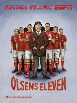 ESPN發布世界杯32強漫畫