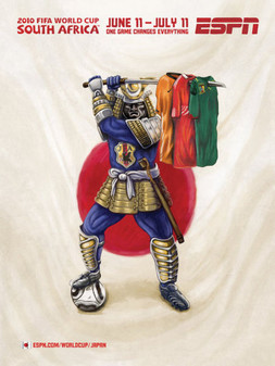 ESPN發布世界杯32強漫畫