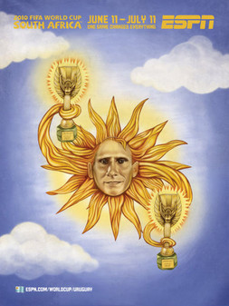 ESPN發布世界杯32強漫畫